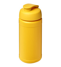 Bouteille publicitaire de sport Baseline® Plus 500 ml avec couvercle à clapet