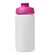 Bouteille publicitaire de sport Baseline® Plus GRIP 500ml avec couvercle à clapet Bouteille publicitaire de sport Baseline® Plus GRIP 500ml avec couvercle à clapet