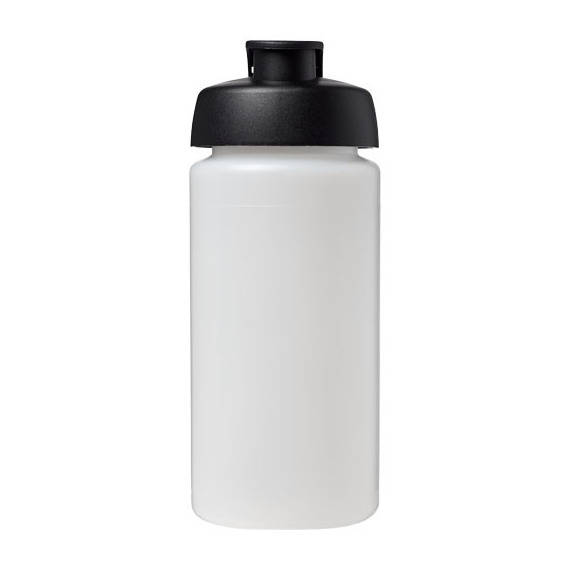 Bouteille publicitaire de sport Baseline® Plus GRIP 500ml avec couvercle à clapet