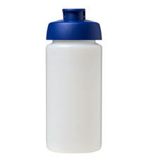 Bouteille publicitaire de sport Baseline® Plus GRIP 500ml avec couvercle à clapet