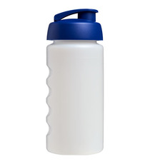 Bouteille publicitaire de sport Baseline® Plus GRIP 500ml avec couvercle à clapet Bouteille publicitaire de sport Baseline® Plus GRIP 500ml avec couvercle à clapet