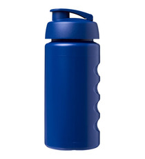 Bouteille publicitaire de sport Baseline® Plus GRIP 500ml avec couvercle à clapet