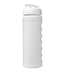 Bouteille publicitaire de sport Baseline® Plus GRIP 750ml avec couvercle à clapet