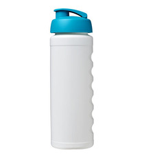 Bouteille publicitaire de sport Baseline® Plus GRIP 750ml avec couvercle à clapet