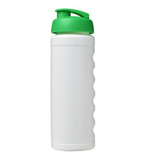 Bouteille publicitaire de sport Baseline® Plus GRIP 750ml avec couvercle à clapet