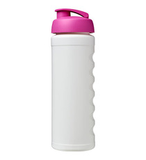 Bouteille publicitaire de sport Baseline® Plus GRIP 750ml avec couvercle à clapet