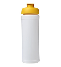 Bouteille publicitaire de sport Baseline® Plus GRIP 750ml avec couvercle à clapet