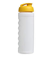 Bouteille publicitaire de sport Baseline® Plus GRIP 750ml avec couvercle à clapet