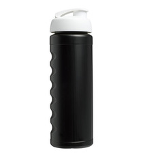 Bouteille publicitaire de sport Baseline® Plus GRIP 750ml avec couvercle à clapet