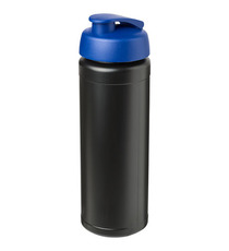 Bouteille publicitaire de sport Baseline® Plus GRIP 750ml avec couvercle à clapet