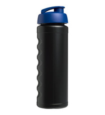 Bouteille publicitaire de sport Baseline® Plus GRIP 750ml avec couvercle à clapet