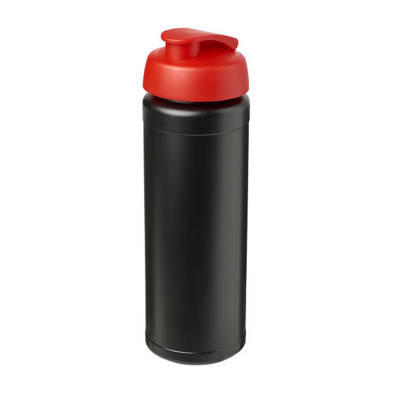 Bouteille publicitaire de sport Baseline® Plus GRIP 750ml avec couvercle à clapet