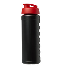 Bouteille publicitaire de sport Baseline® Plus GRIP 750ml avec couvercle à clapet