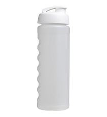 Bouteille publicitaire de sport Baseline® Plus GRIP 750ml avec couvercle à clapet