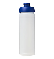 Bouteille publicitaire de sport Baseline® Plus GRIP 750ml avec couvercle à clapet