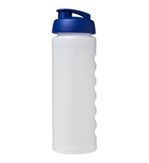 Bouteille publicitaire de sport Baseline® Plus GRIP 750ml avec couvercle à clapet