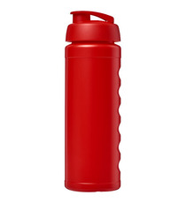 Bouteille publicitaire de sport Baseline® Plus GRIP 750ml avec couvercle à clapet