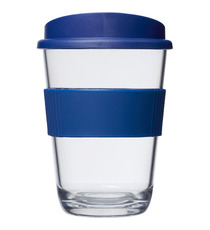 Gobelet publicitaire Americano® cortado 300 ml avec bandeau antidérapant