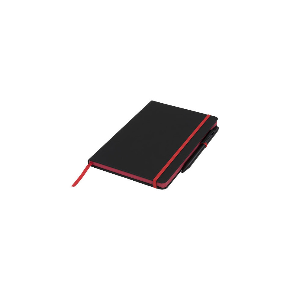 Carnet publicitaire de notes à bord Noir