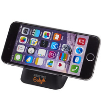 Support publicitaire téléphone en plastique pour bureau Crib