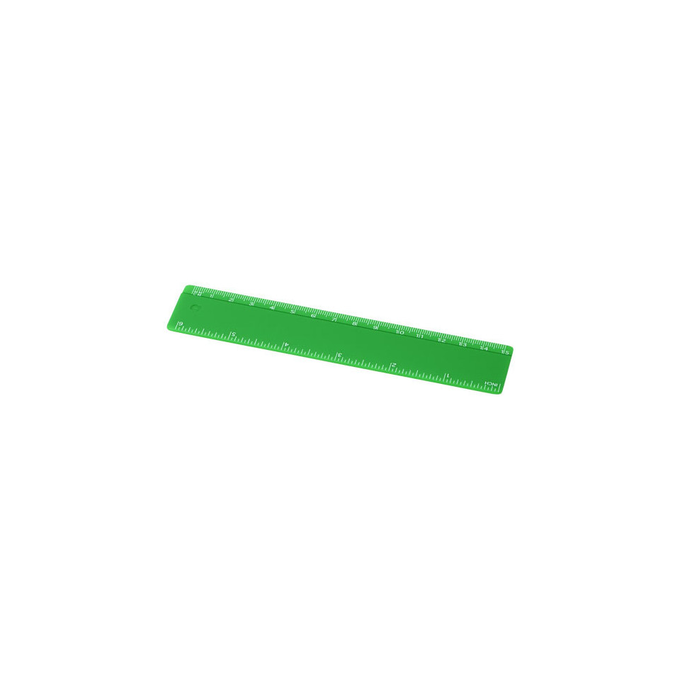 Règle publicitaire en plastique Renzo 15 cm