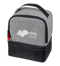 Sac-repas publicitaire isotherme double cube