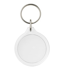 Porte-clefs publicitaire plastique Orb rond