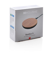 Chargeur à induction 5W Bamboo X publicitaire