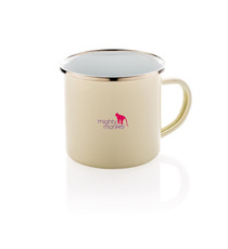 Tasse en émail publicitaire 350 ml