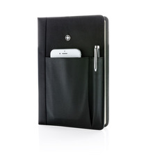 Swiss Peak set carnet de notes A5 et stylo publicitaire Swiss Peak set carnet de notes A5 et stylo publicitaire