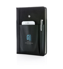 Swiss Peak set carnet de notes A5 et stylo publicitaire Swiss Peak set carnet de notes A5 et stylo publicitaire