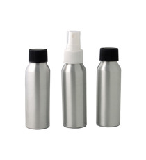 Set de 3 flacons de voyage aluminium publicitaire