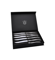 Set de 6 couteaux Laguiole table tout inox publicitaire