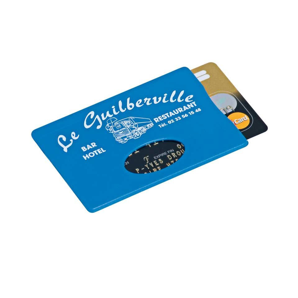 Protège carte de crédit personnalisable quadrichromie