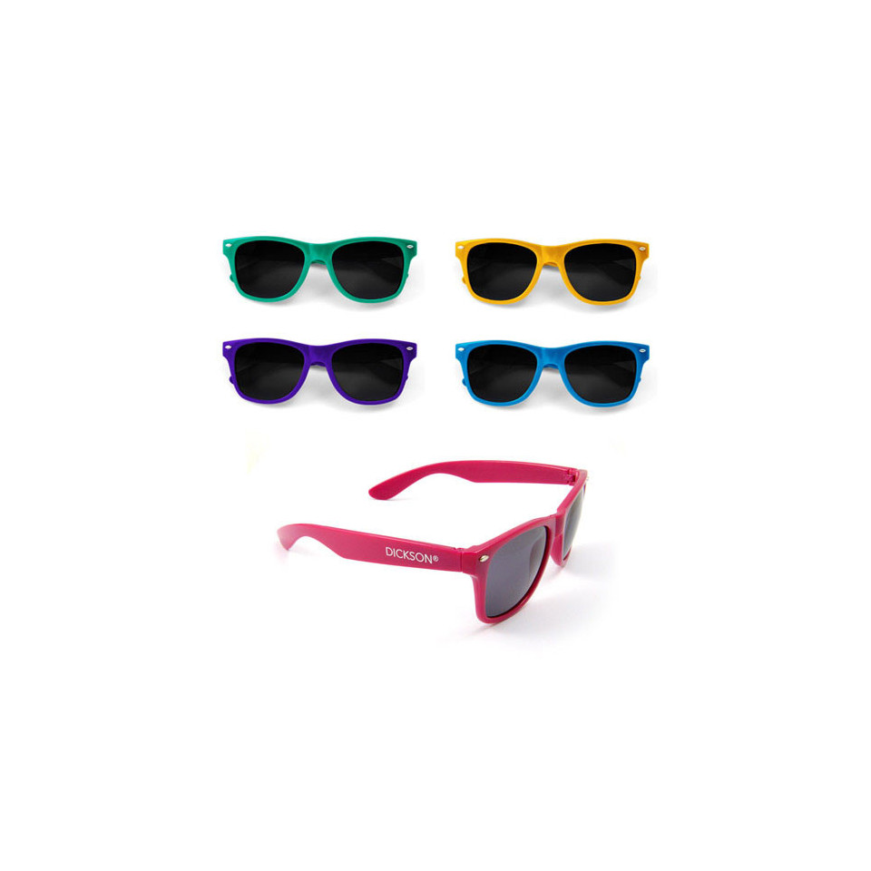 Lunettes de soleil publicitaires monture sur mesure