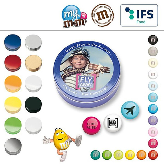 M&M's personnalisable en boîte