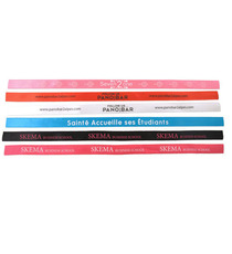 Bracelet personnalisé satin tissu satiné