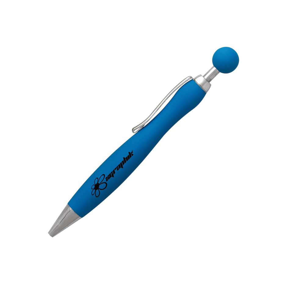 Stylo personnalisable aspect gomme