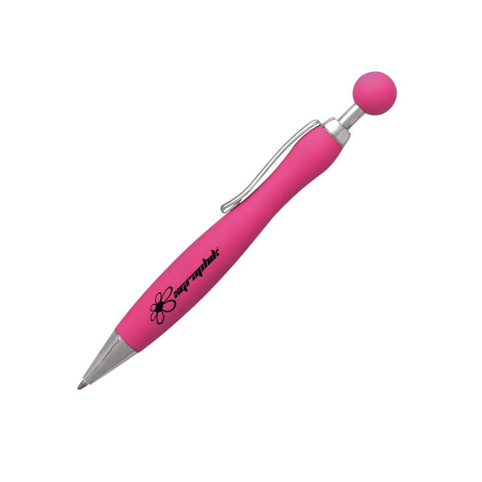Stylo personnalisable aspect gomme