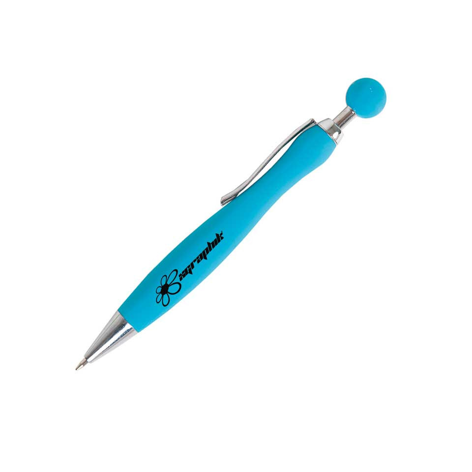 Stylo personnalisable aspect gomme