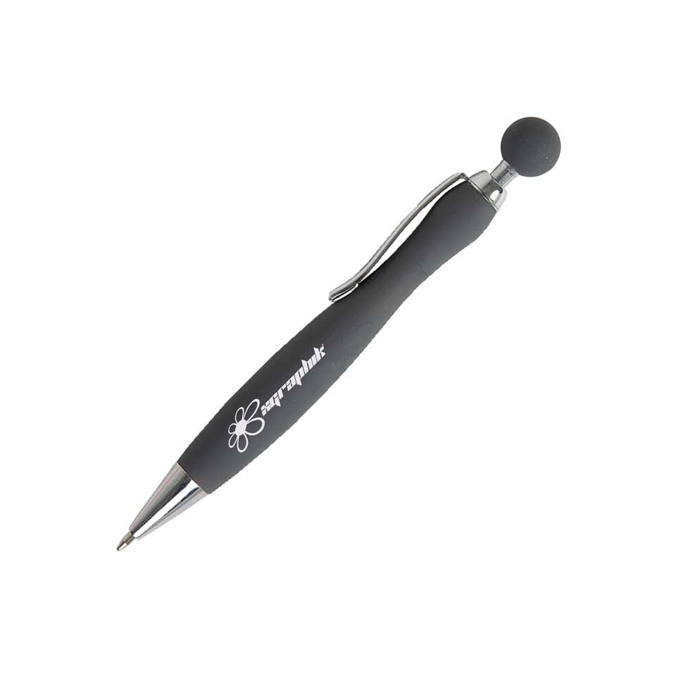 Stylo personnalisable aspect gomme