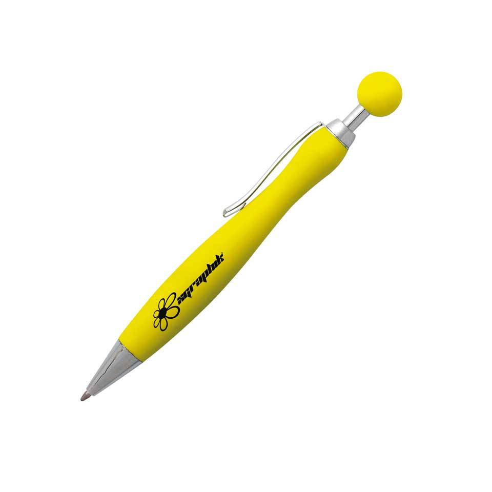Stylo personnalisable aspect gomme