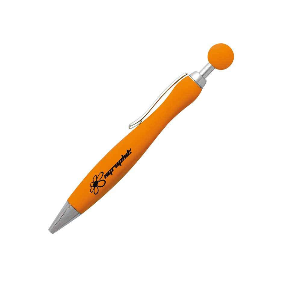 Stylo personnalisable aspect gomme