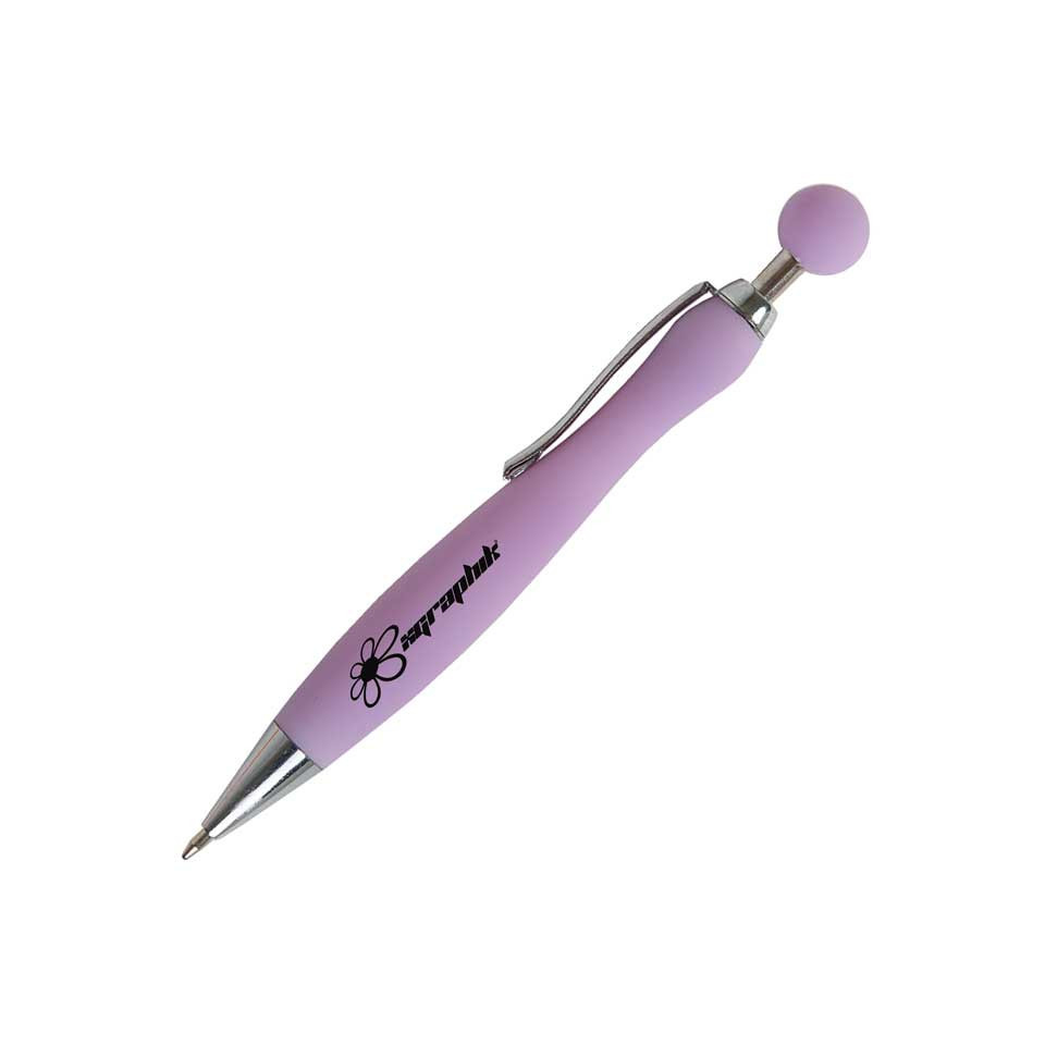 Stylo personnalisable aspect gomme