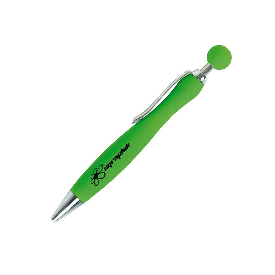Stylo personnalisable aspect gomme