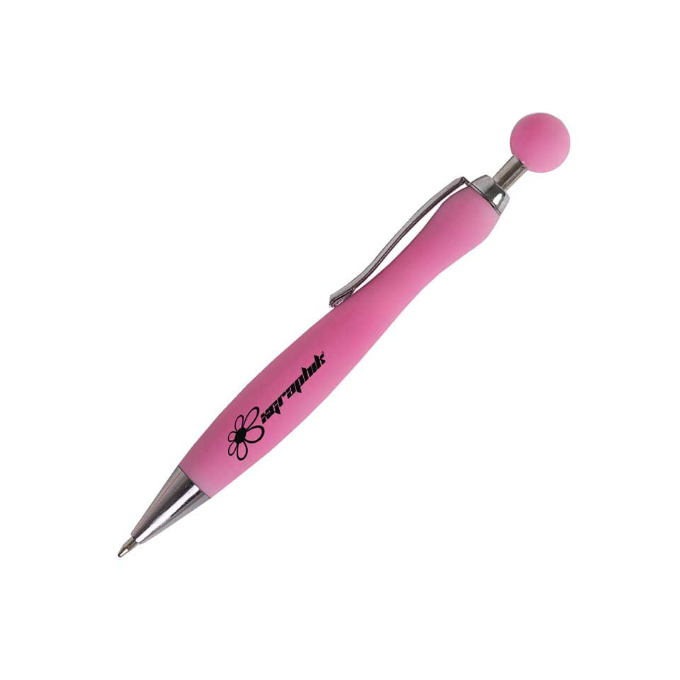 Stylo personnalisable aspect gomme