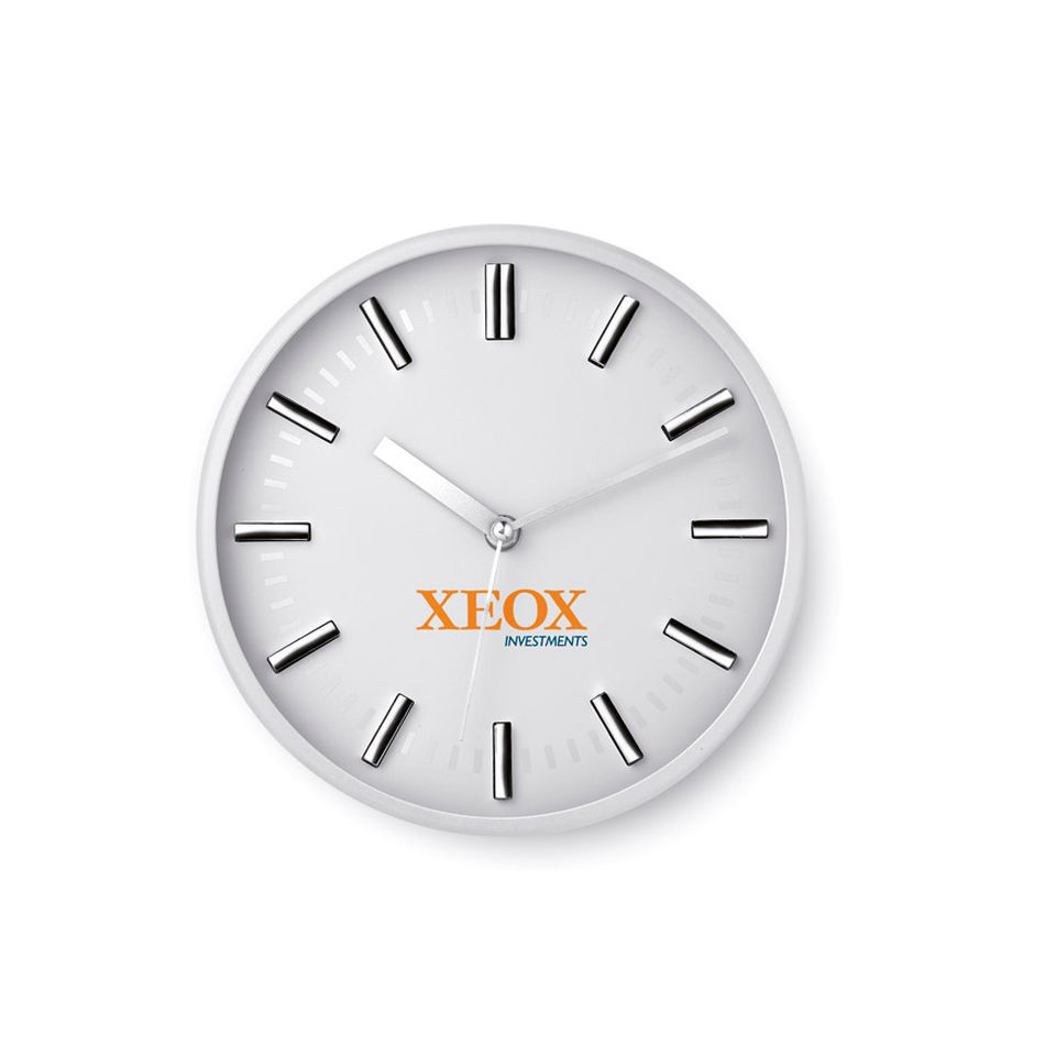 Horloge murale personnalisable Cosy avec système 'clic clac'