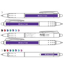 Stylo roller publicitaire Pilot effaçable FriXion Ball Clicker