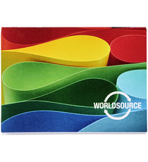 Post-its personnalisé Sticky-Mate® 105x75 mm couverture souple