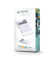 Calculatrice personnalisable solaire 12 chiffres